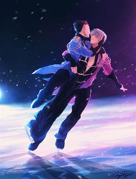 yuri on ice figure skating anime